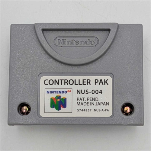 Controller Pak - Nintendo 64 Accessories - (B Grade) (Used)